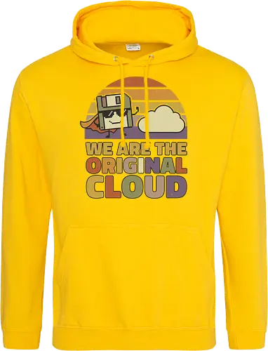 Wir sind die Original Cloud Lustiges Tech Design