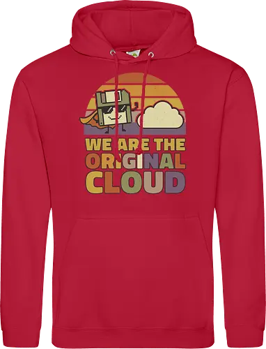 Wir sind die Original Cloud Lustiges Tech Design