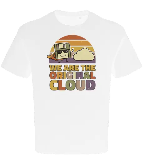 Wir sind die Original Cloud Lustiges Tech Design