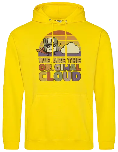Wir sind die Original Cloud Lustiges Tech Design