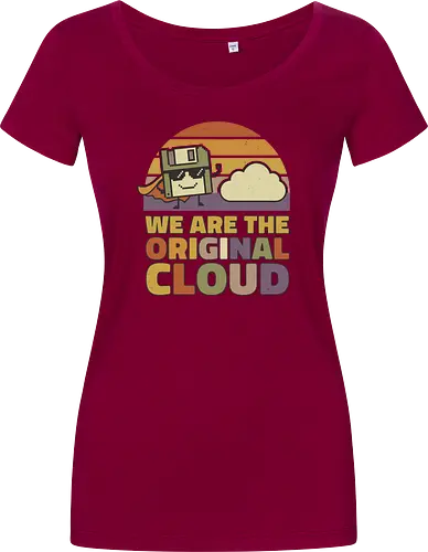 Wir sind die Original Cloud Lustiges Tech Design