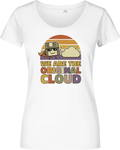 Wir sind die Original Cloud Lustiges Tech Design