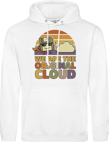 Wir sind die Original Cloud Lustiges Tech Design