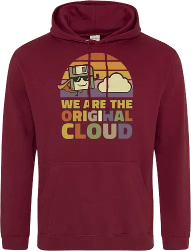 Wir sind die Original Cloud Lustiges Tech Design