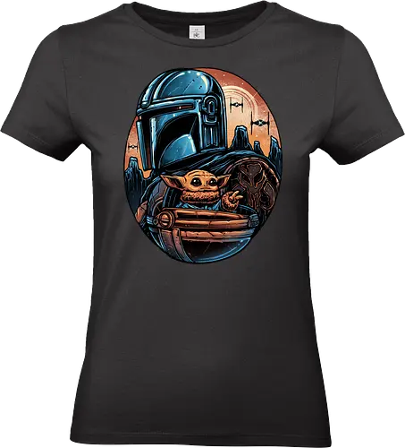 The Rise against the Empire - Movie, film, galaxy, galactic, sci-fi, science fiction - Standard T-Shirt (Women)