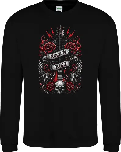 Rock N Roll Skull Guitars