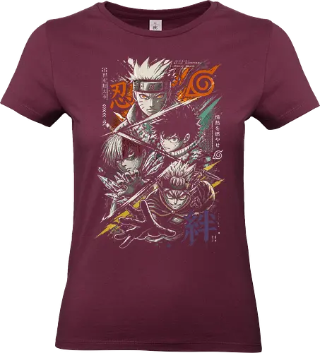 The Legend Never Die - Anime - kunai, ninja, Shinobi, japan, japanese, kanji, anime, manga, geek, lm2kone, mha, hero, academia - Standard T-Shirt (Women)