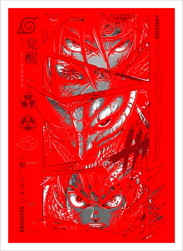 Dark Red Anime manga