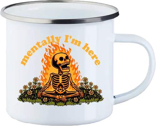 Mentally Here Skeleton