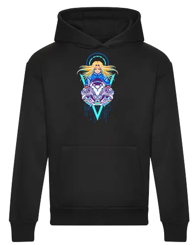 PRAGMATA - pragmata, gamer, gamin, diana, hugh - Heavyweight Hoodie