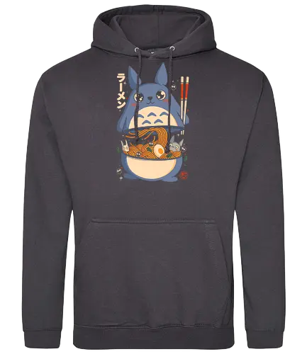 My Neighbor Ramen - anime, ramen, kawaii, japan, japanese, cute, cozy, otaku, geek, fantasy, noodles, food, nostalgic, magical, spirit, cartoon, retro, aesthetic, wholesome, chibi - Standard Hoodie