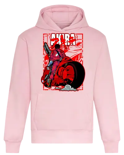 Capsule Gang - shotaro kaneda, akira anime, capsule gang, neo tokyo, anime biker, cyberpunk manga, red bike, retro anime - Heavyweight Hoodie
