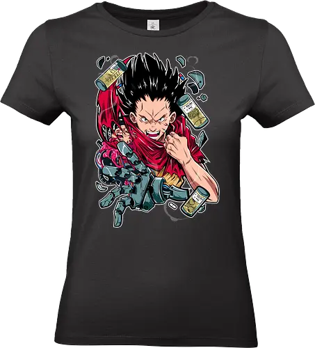 Psychic Awakening - tetsuo shima, akira anime, psychic power, neo tokyo, anime mutant, cyberpunk manga, retro anime, otomo - Standard T-Shirt (Women)