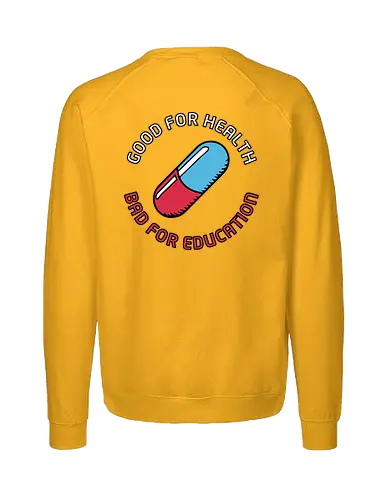 Capsule Warning - akira anime, capsule design, neo tokyo, cyberpunk manga, anime aesthetic, retro sci fi, otomo, anime art - Fairtrade Sweatshirt