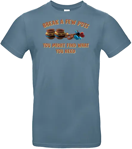 Break A Few Pots - Legend, Hero of Time, Pots - Standard T-Shirt