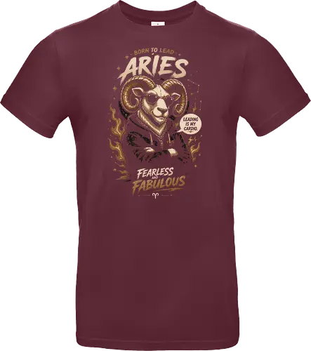 Cool Aries Ram Illustration