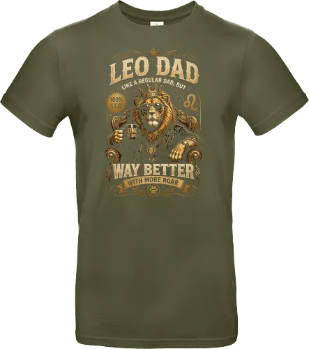 Leo Dad King of the Jungle