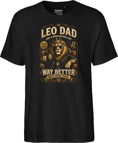 Leo Dad King of the Jungle
