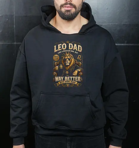 Leo Dad King of the Jungle