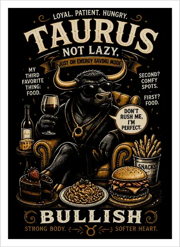 Taurus Zodiac Characteristics Design