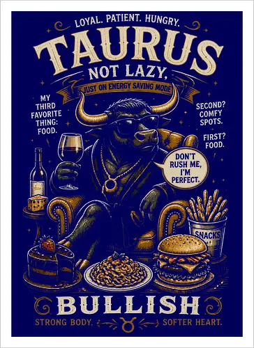 Taurus Zodiac Characteristics Design