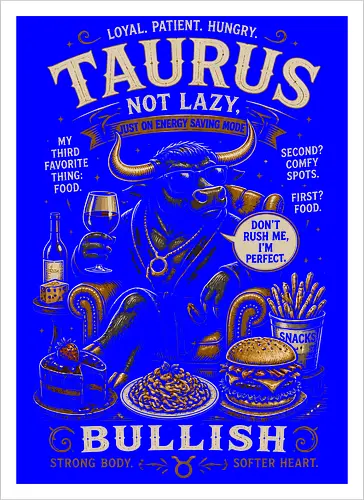 Taurus Zodiac Characteristics Design