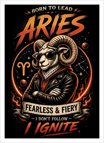 Aries Fearless and Fiery