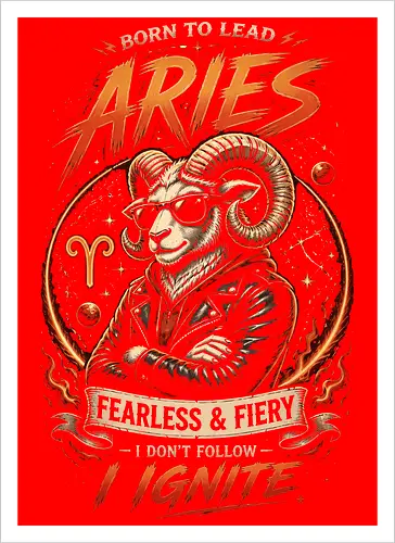 Aries Fearless and Fiery