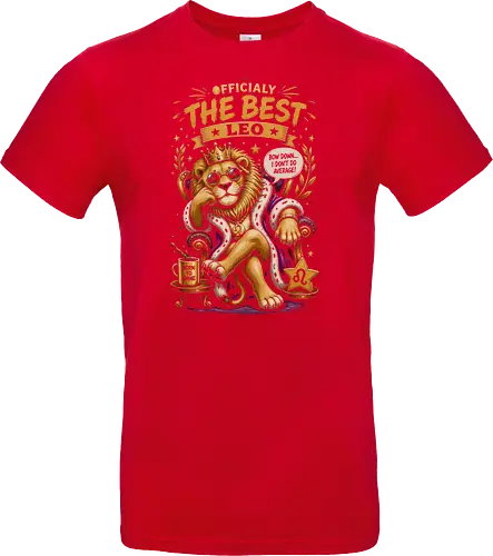 Proud Lion with Leo Zodiac