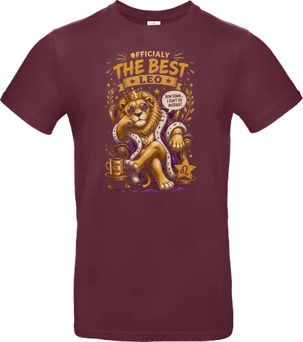 Proud Lion with Leo Zodiac