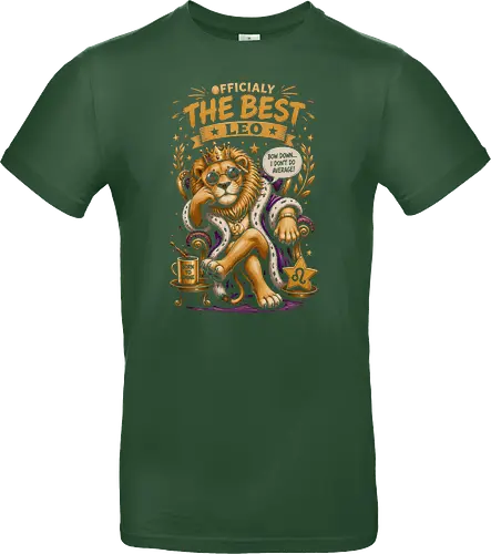 Proud Lion with Leo Zodiac