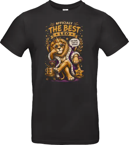 Proud Lion with Leo Zodiac