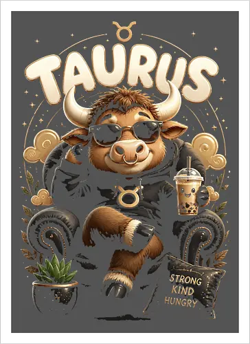 Relaxed Taurus Bull