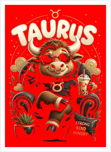 Relaxed Taurus Bull