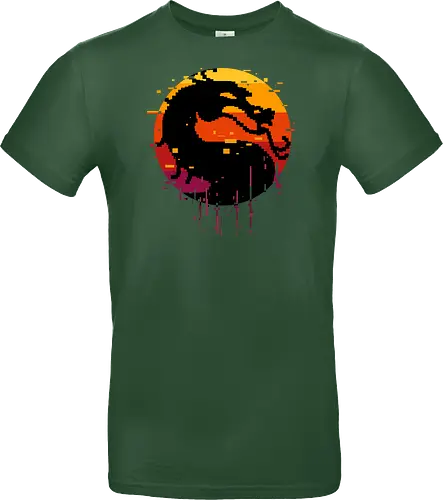 retro dragon club  - ice, freeze, subzero, scorpion, reptile, fighter, 80s, game, versus, arcade - Standard T-Shirt