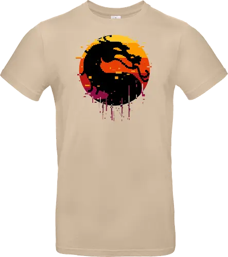 retro dragon club  - ice, freeze, subzero, scorpion, reptile, fighter, 80s, game, versus, arcade - Standard T-Shirt