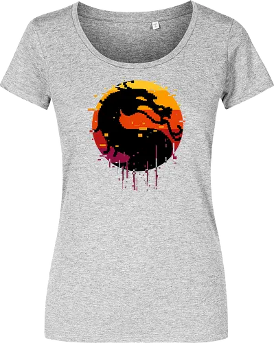 retro dragon club  - ice, freeze, subzero, scorpion, reptile, fighter, 80s, game, versus, arcade - Women T-Shirt