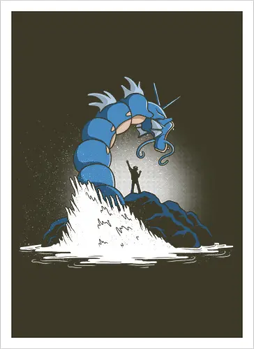 Gyarados - Artprint