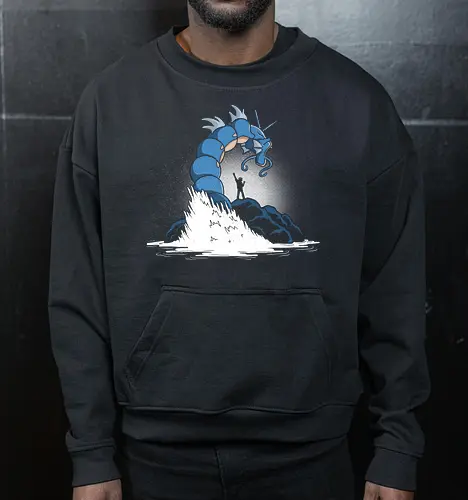 Gyarados - Cropped Sweatshirt