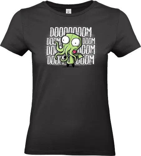 GIRthulhu - Der kosmische Chaos-Mashup - GIRthulhu T-Shirt, kosmischer Mashup, Geek-Kultur, Invasor Zim, Cthulhu, Popkultur Geek, Lovecraft, Kult-Animation, Geek-Mode, Nonsense-Humor, Große Alte, GeekStyle, Missgeschicke, literarischer Horror, kosmisches Doom - Standard T-Shirt (Women)
