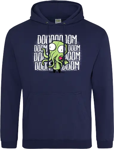 GIRthulhu - Der kosmische Chaos-Mashup - GIRthulhu T-Shirt, kosmischer Mashup, Geek-Kultur, Invasor Zim, Cthulhu, Popkultur Geek, Lovecraft, Kult-Animation, Geek-Mode, Nonsense-Humor, Große Alte, GeekStyle, Missgeschicke, literarischer Horror, kosmisches Doom - Standard Hoodie