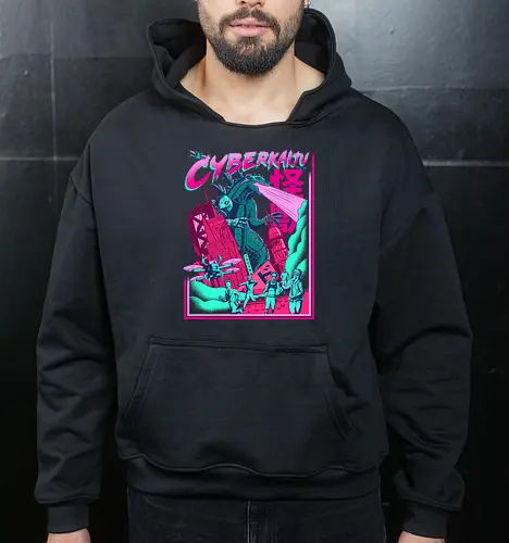 Retro Japanese Cyber Monster