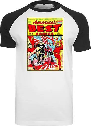 WWII Vintage Superhelden Krieg Comic Retro 1940er