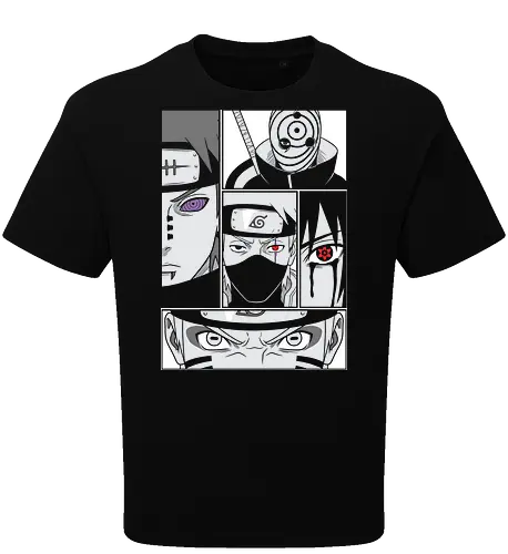 Eyes of the Shinobi: Minimalist Manga Panels