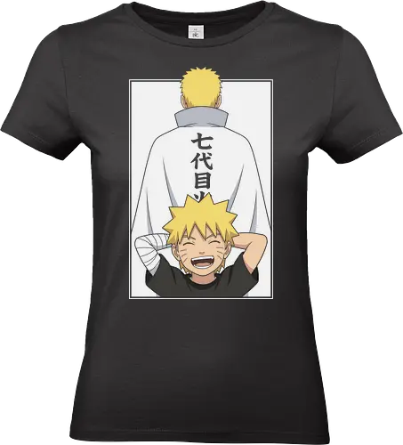 The Hokage's Dream: From Outcast to Legend - Seventh Hokage shirt, anime dream graphic tee, minimalist ninja streetwear, shonen manga apparel, Hidden Leaf hero clothing, nostalgic anime tee, otaku aesthetic fashion, anime glow up design, classic anime protagonist, Japanese animation merch - Standard T-Shirt (Women)
