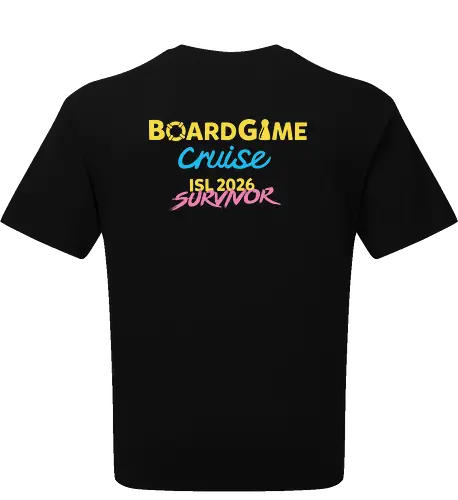 BoardGame Cruise - Island 2026 Survivor T-Shirt