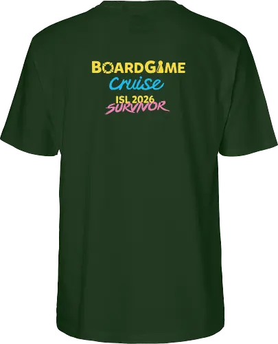 BoardGame Cruise - Island 2026 Survivor T-Shirt