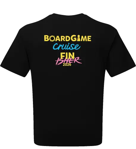 BoardGame Cruise - Finisher 2026 T-Shirt