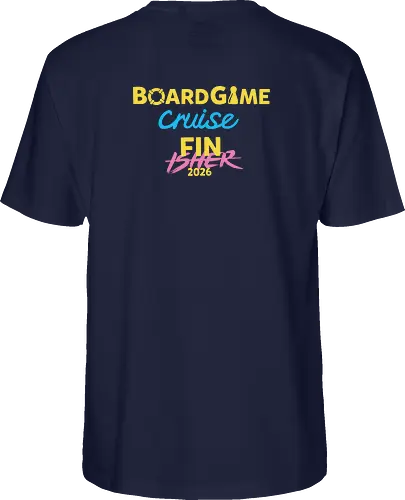 BoardGame Cruise - Finisher 2026 T-Shirt - Fairtrade T-Shirt