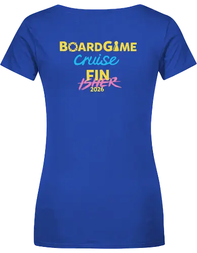 BoardGame Cruise - Finisher 2026 T-Shirt - Women T-Shirt
